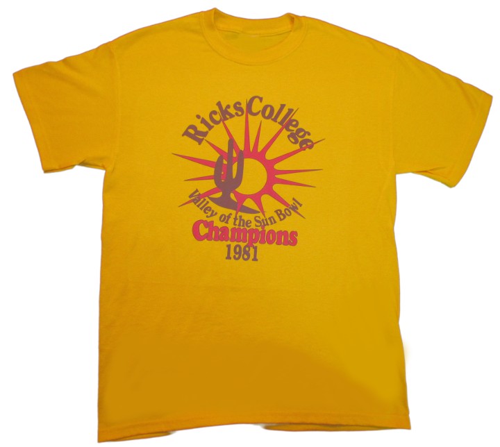 ricks college t shirt